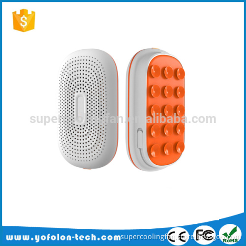 2017 Compact & Light Weight suckers and power bank Design portable mini outdoor bluetooth speaker for smart phones and PC